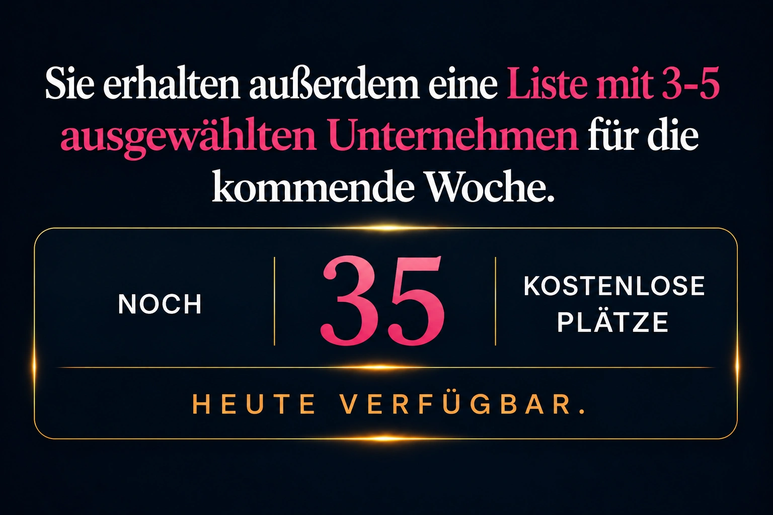 Marktbericht Vorschau